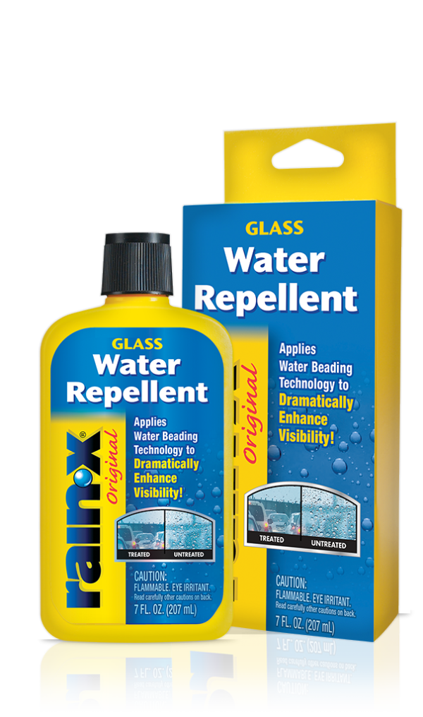 Rain-X Original Glass Water Repellent.