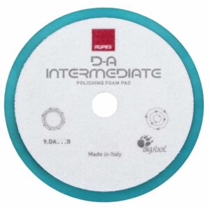 Intermediate random orbital foam pad (Light Blue) 130/150mm COD. 9.DA150B/48