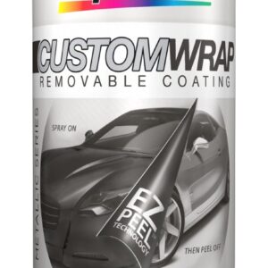 1D2 Custom Wrap Removable coating,  Black Metallic ECWRC8300