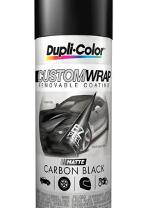 1D1-1E1 Custom Wrap Removable coating, Matte Carbon Black ECWRC7940