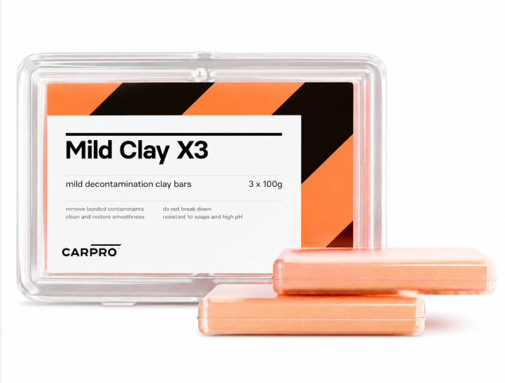 3Clays - 3 x100g mild clay bar set